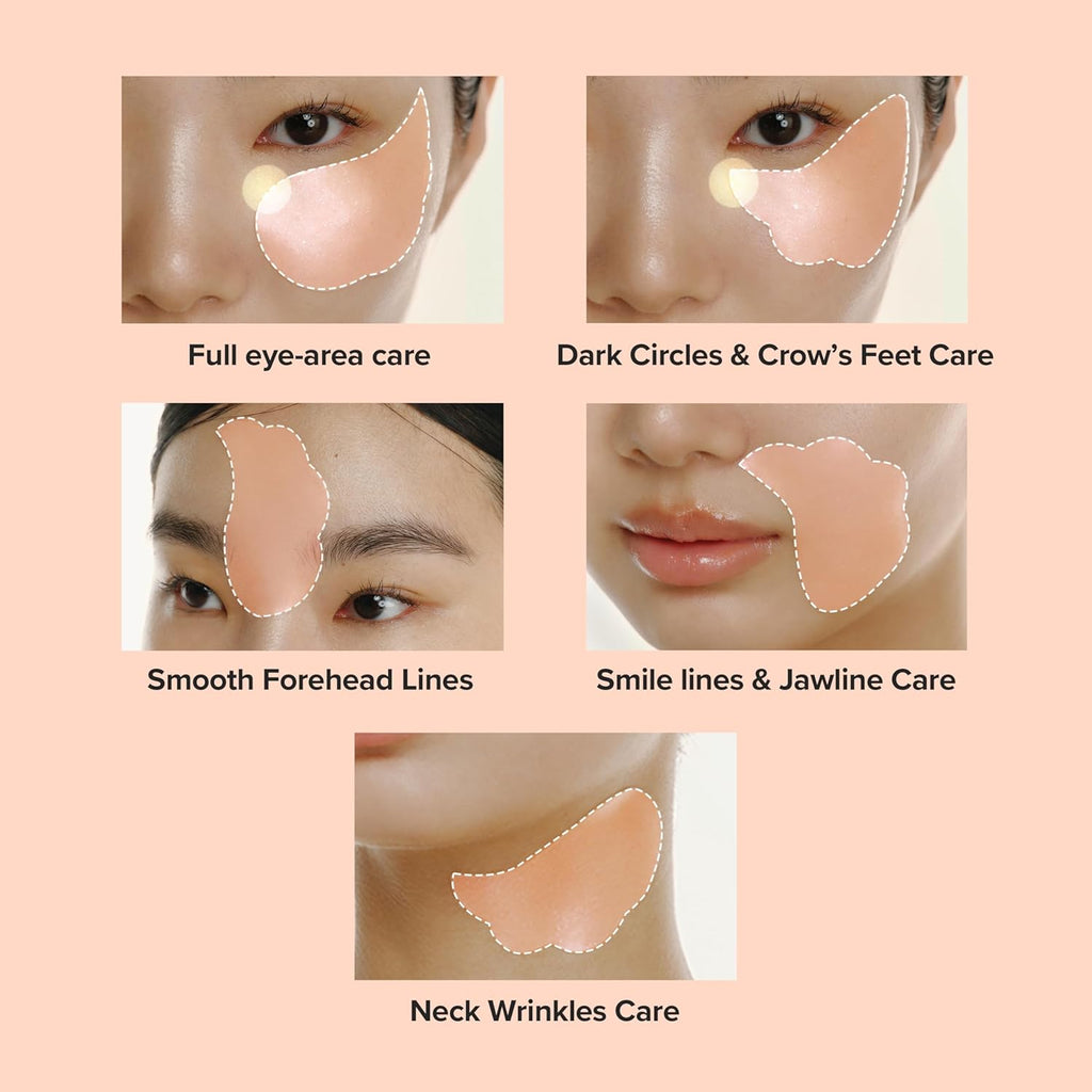 Beauty of Joseon Revive under Eye Patch Retinal Ginseng for Puffy under Eye Bag Masks Collagen Peptide Korean Skincare for Women and Men, 60 Sheets 30 Pairs