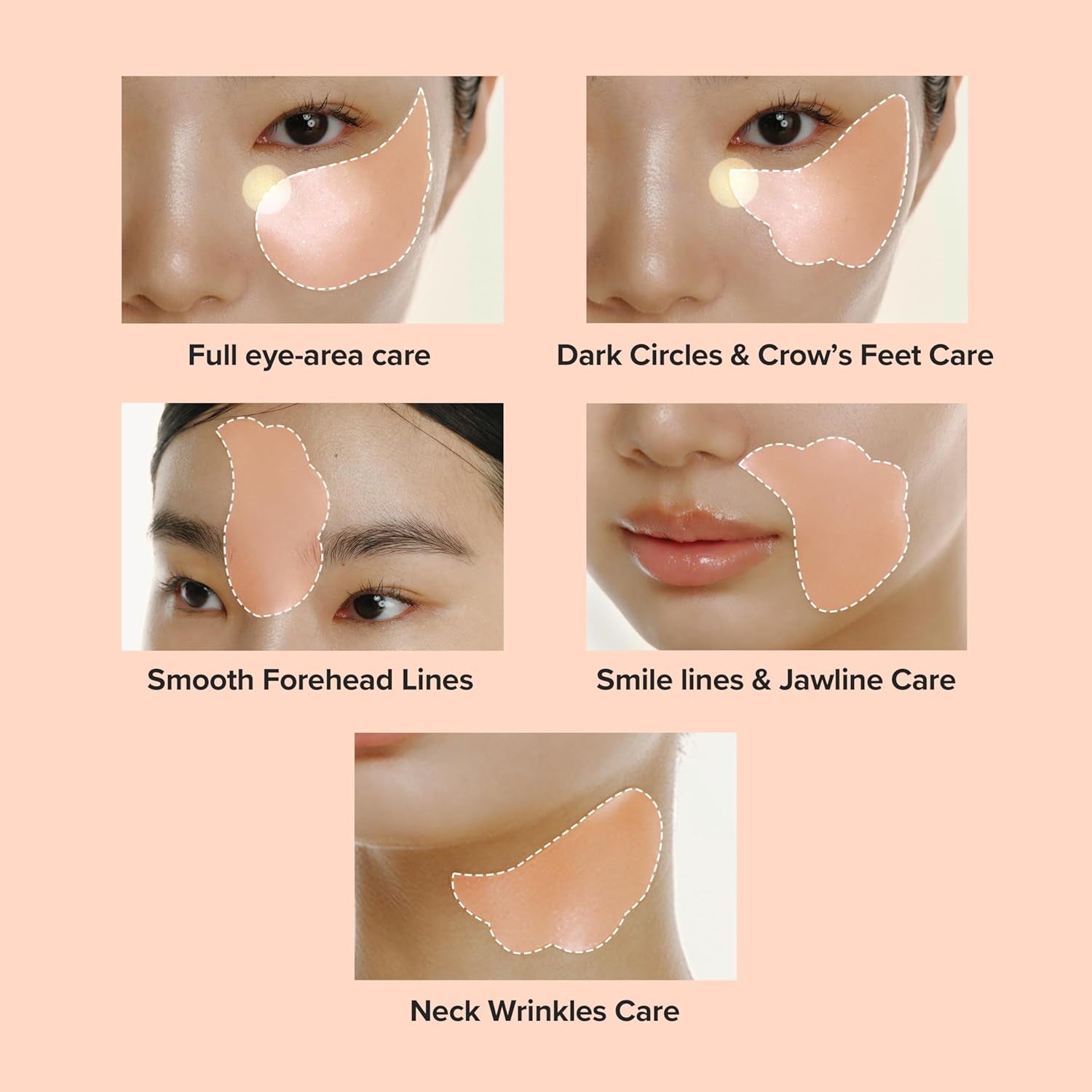 Beauty of Joseon Revive under Eye Patch Retinal Ginseng for Puffy under Eye Bag Masks Collagen Peptide Korean Skincare for Women and Men, 60 Sheets 30 Pairs