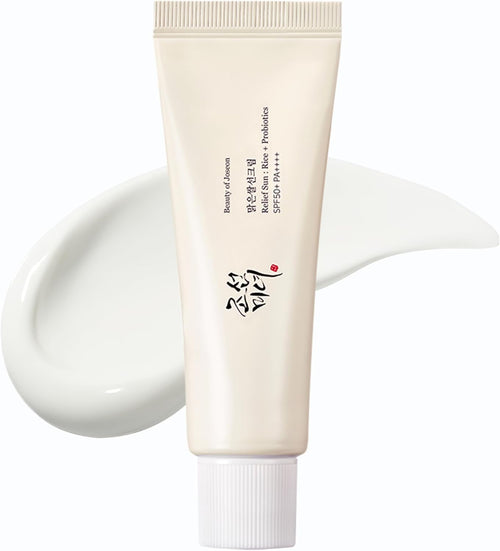Beauty of Joseon Relief Sun Rice Probiotics SPF 50+ PA++++ Korean Sunscreen Sunblock for Face Daily Sunscreen for Men Women Skincare 50Ml