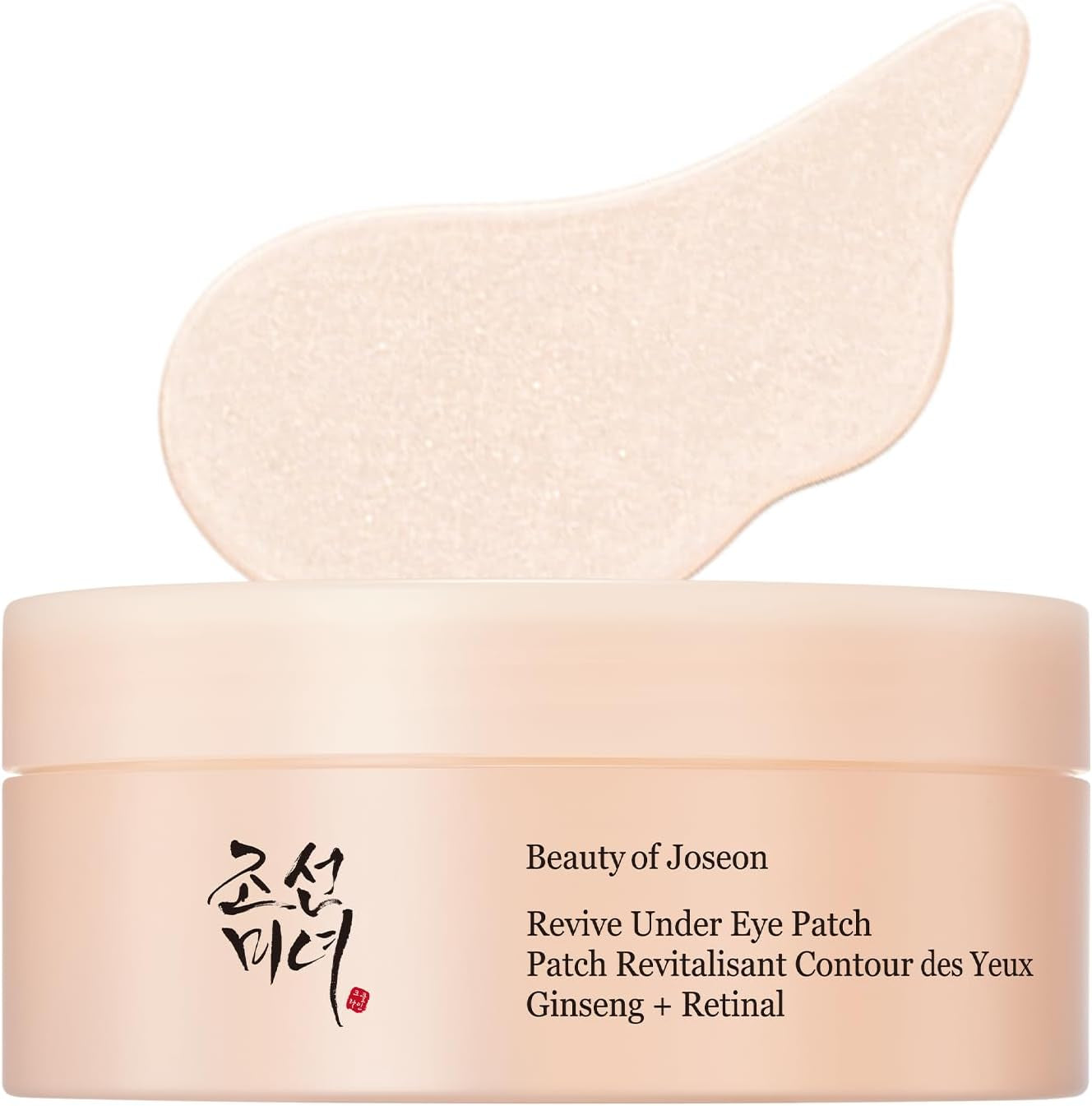 Beauty of Joseon Revive under Eye Patch Retinal Ginseng for Puffy under Eye Bag Masks Collagen Peptide Korean Skincare for Women and Men, 60 Sheets 30 Pairs