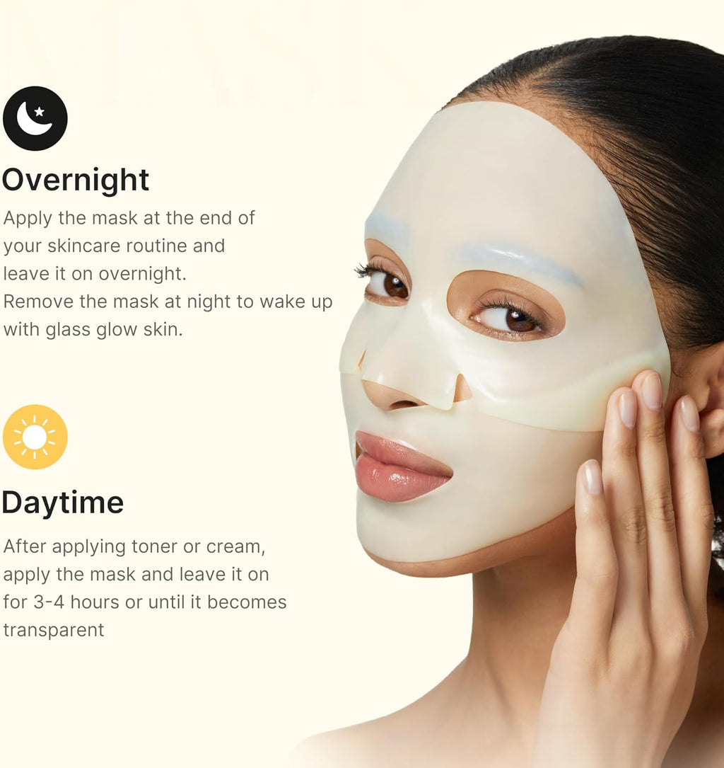 Medicube Kojic Acid Turmeric Brightening Gold Jelly Gel Mask | Overnight Face Mask for Glass Glow Skin- Elasticity, Hydrating, Firming and Moisturizing | Korean Skincare, 28Grams X 4Ea