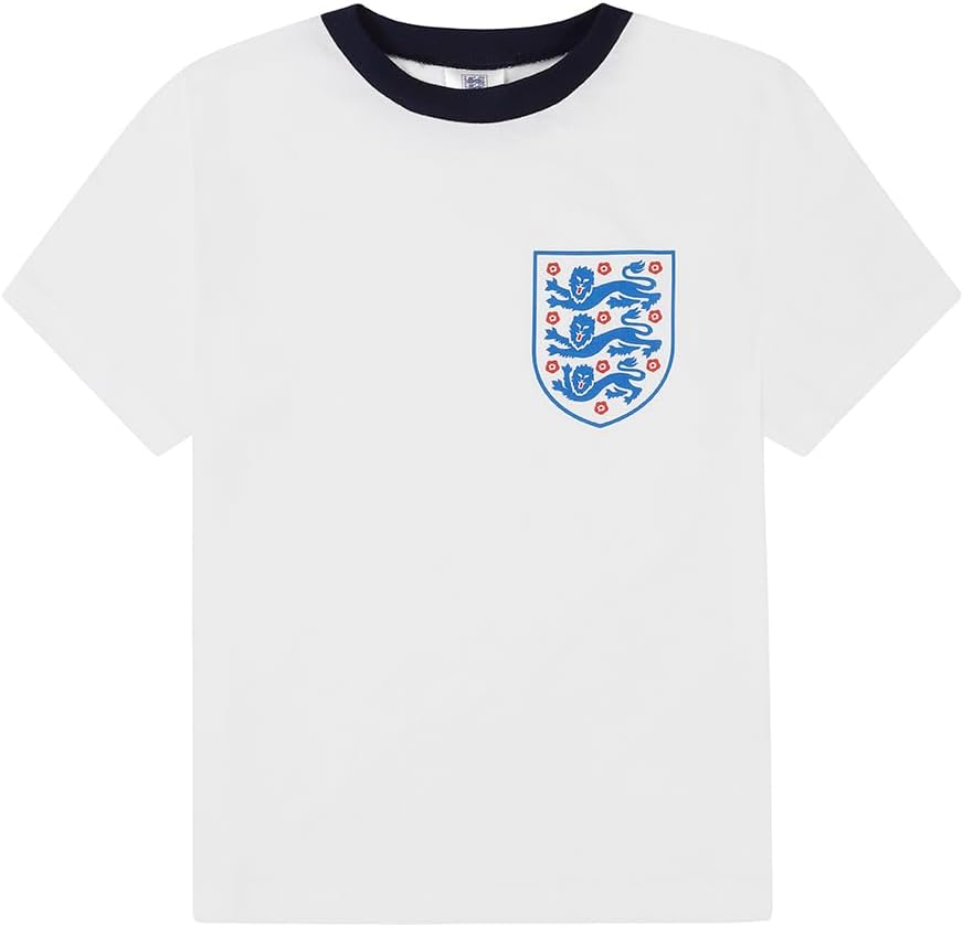 Official England Football Team Boys Short Cotton Pyjama Set