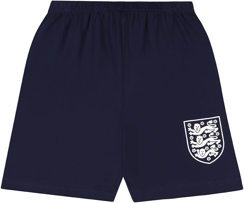 Official England Football Team Boys Short Cotton Pyjama Set