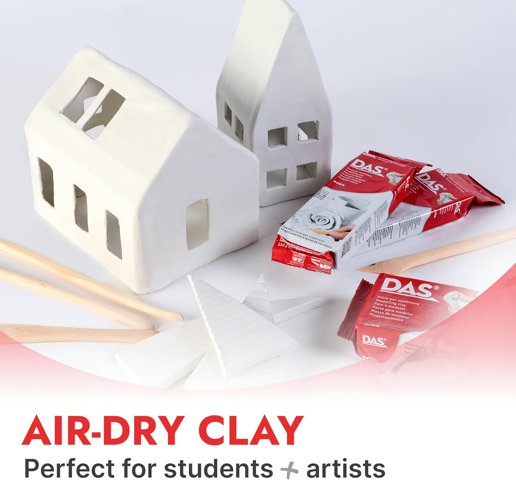 DAS White 1 Kg Air Drying Modelling Clay, Made in Italy