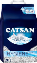 Catsan Hygiene plus Cat Litter White, 20L