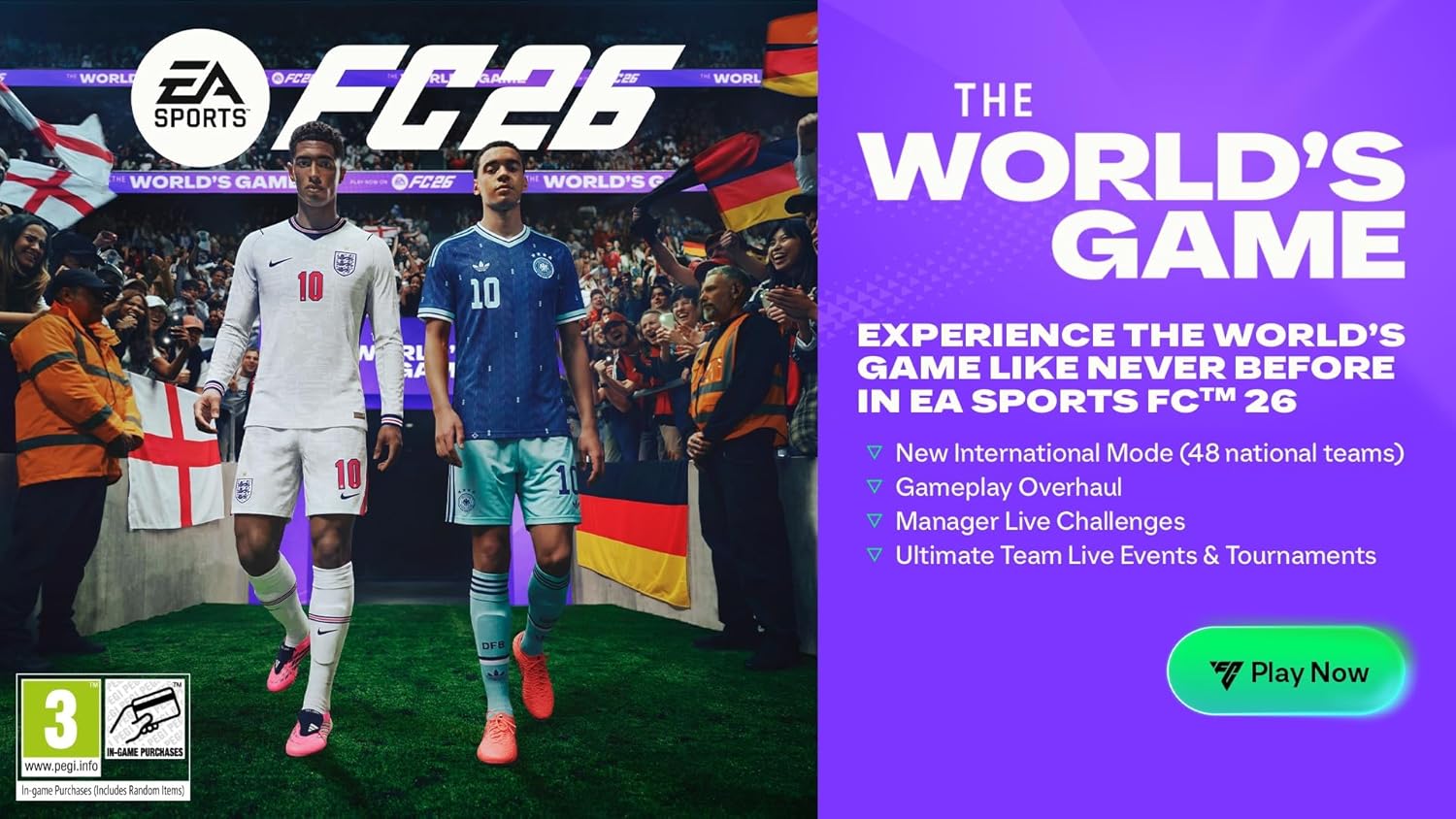 FC26 PS5 Standard Edition EA SPORTS | Disc| | Videogame | English | BRAND NEW