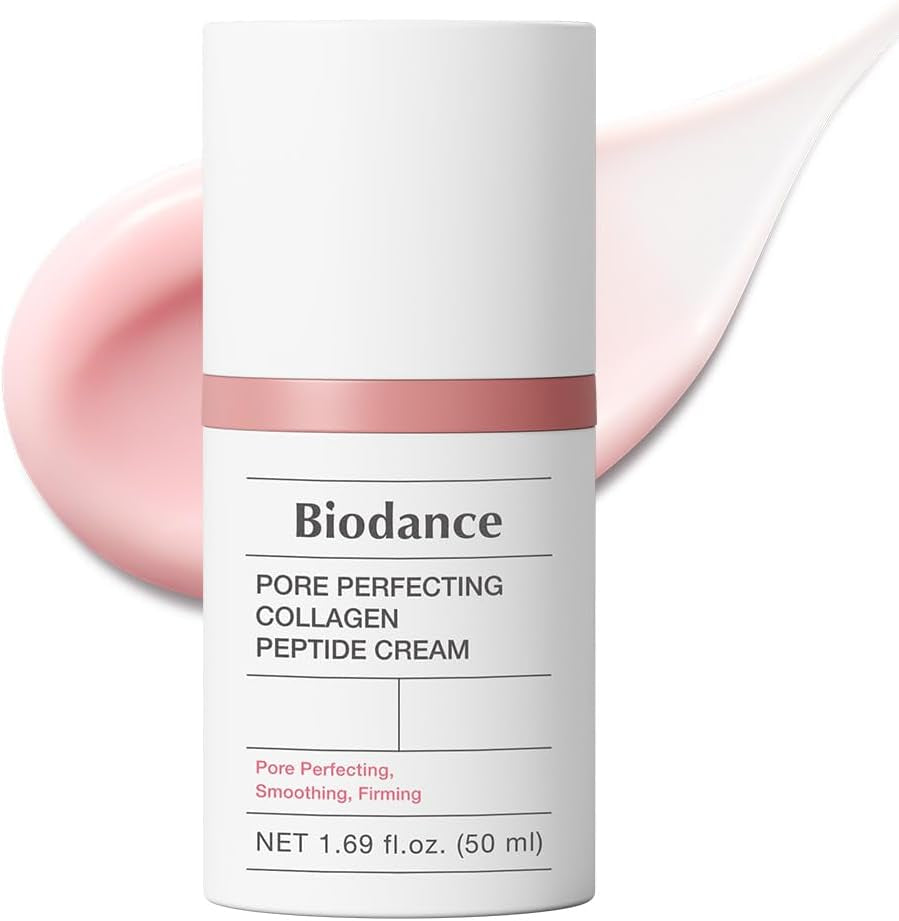 BIODANCE Pore Perfecting Collagen Peptide Cream, Hydrating, Plumping, Pore Care, Firming Facial Moisturizer, Korean Skin Care, Gifts for Women | 1.69 Fl.Oz, 50Ml
