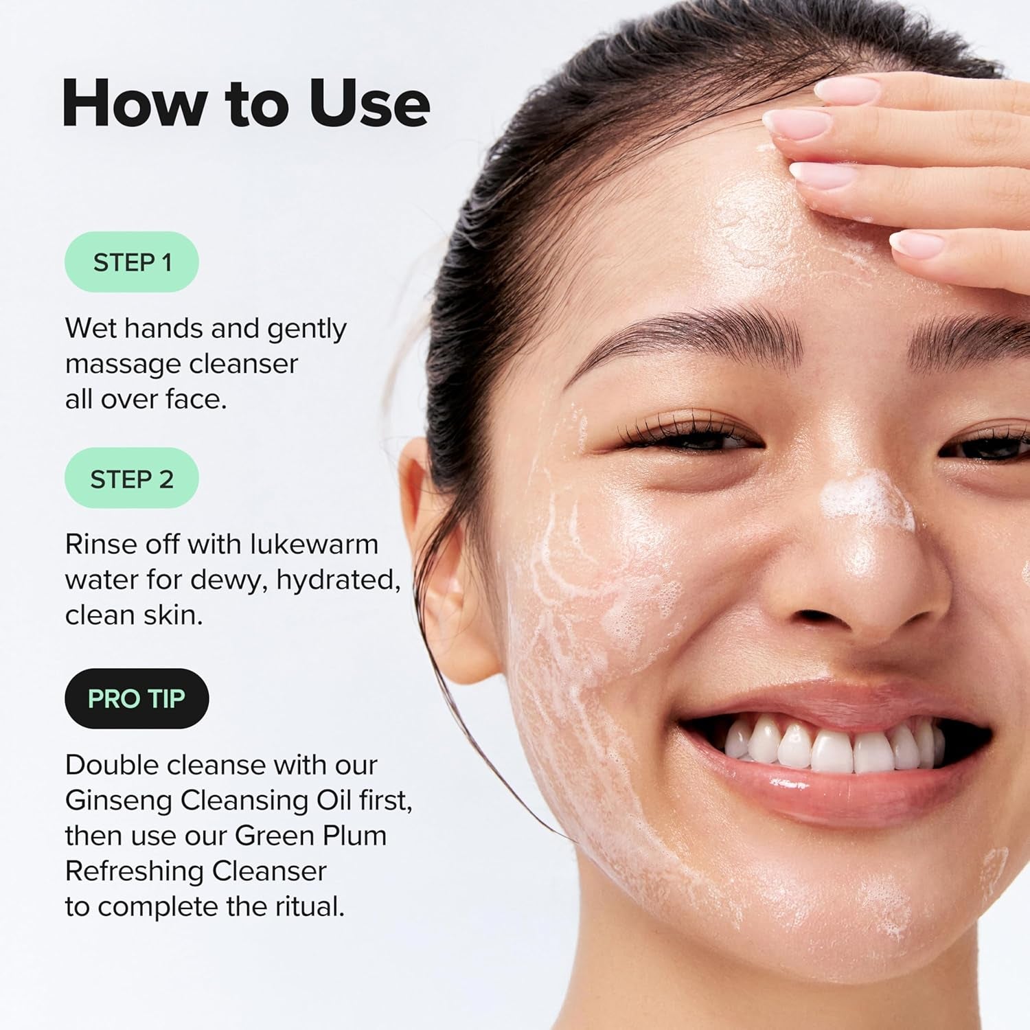 Beauty of Joseon Green Plum Refreshing Cleanser (100Ml, 3.38 Fl.Oz.)