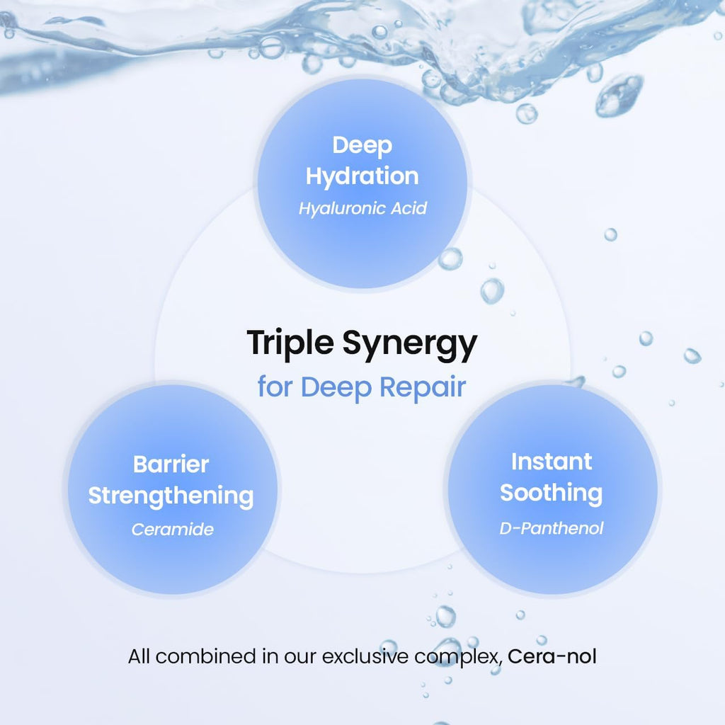 BIODANCE Hydro Cera-Nol Real Deep Face Mask 4 Pcs | after Sun Care, Sunburn Relief, Soothing | Hydrogel Overnight Mask | Korean Face Mask for Glass Skin | Korean Skincare